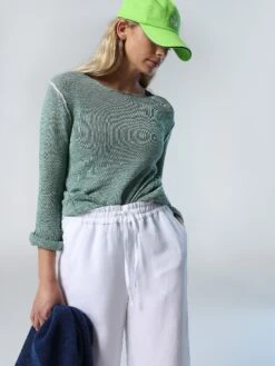 Linen And Tencel Trousers -North Sails Apparel hi res 074744 0101 det1