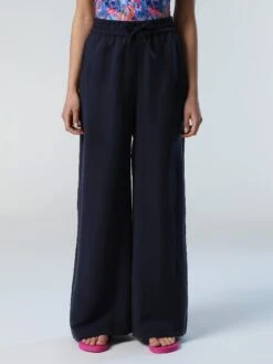 Linen And Tencel Trousers -North Sails Apparel hi res 074744 0802 msfront1