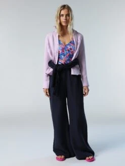 Linen And Tencel Trousers -North Sails Apparel hi res 074744 0802 msfront2