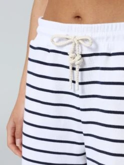 Striped Sweat Shorts -North Sails Apparel hi res 074754 C001 det1