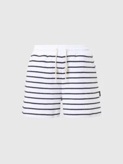 Striped Sweat Shorts -North Sails Apparel hi res 074754 C001 psfront1