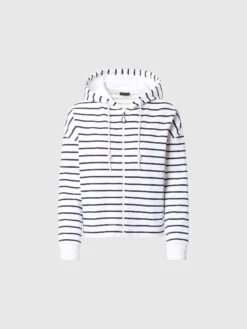 Striped Drawstring Hoodie -North Sails Apparel hi res 093679 C001 psfront1