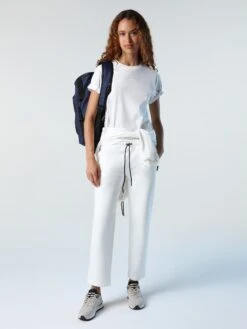 T-shirt With Printed Lettering -North Sails Apparel hi res 094150 0105 det1