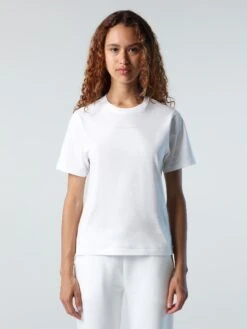 T-shirt With Printed Lettering