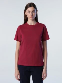 T-shirt With Printed Lettering -North Sails Apparel hi res 094150 0244 msfront1
