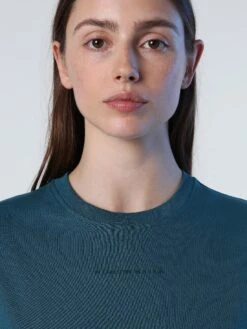 T-shirt With Printed Lettering -North Sails Apparel hi res 094150 0749 det2