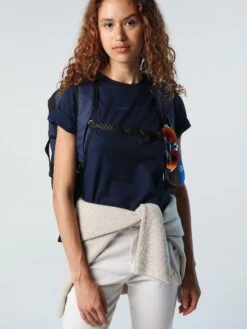 T-shirt With Printed Lettering -North Sails Apparel hi res 094150 0802 msfront2