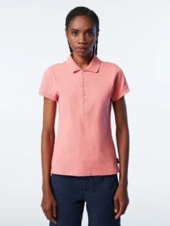 Polo Shirt With Long Placket -North Sails Apparel hi res 094164 0166 msfront1