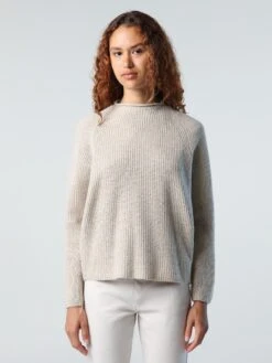 Jumper With Rolled Neck