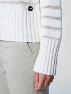 Striped Crew-neck -North Sails Apparel hi res 095446 0114 det2