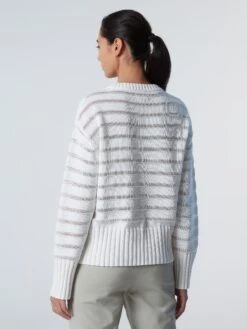 Striped Crew-neck -North Sails Apparel hi res 095446 0114 msback1