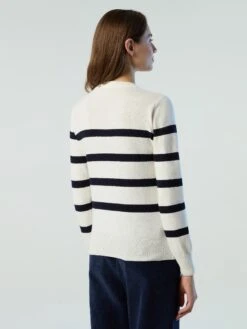 Eco Cashmere Crew-neck -North Sails Apparel hi res 095454 C001 msback1