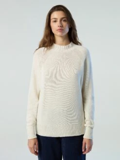 Eco Cashmere Mock-neck