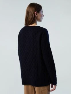 Long Aran Sweater -North Sails Apparel hi res 095463 0802 msback1