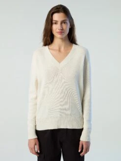 Eco Cashmere V-neck Sweater