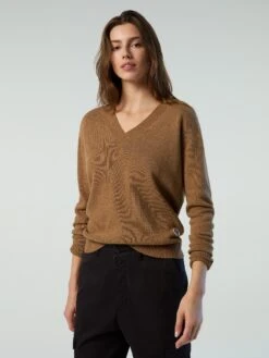 Eco Cashmere V-neck Sweater -North Sails Apparel hi res 095468 0135 msfront2