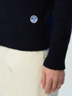 Eco Cashmere V-neck Sweater -North Sails Apparel hi res 095468 0802 det2