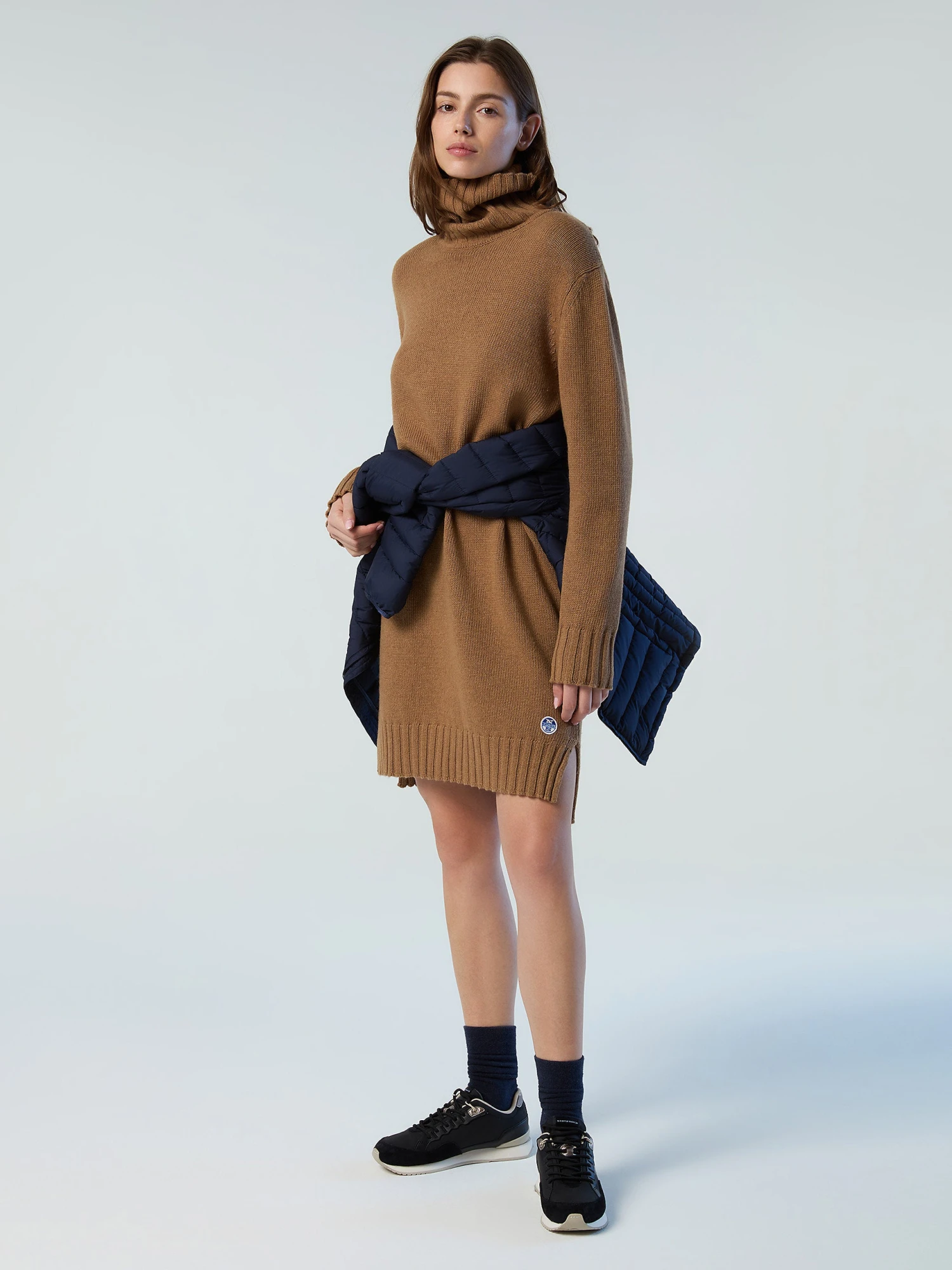 Eco Cashmere Roll-neck Dress 7 Eco Cashmere Roll-neck Dress - Image 5