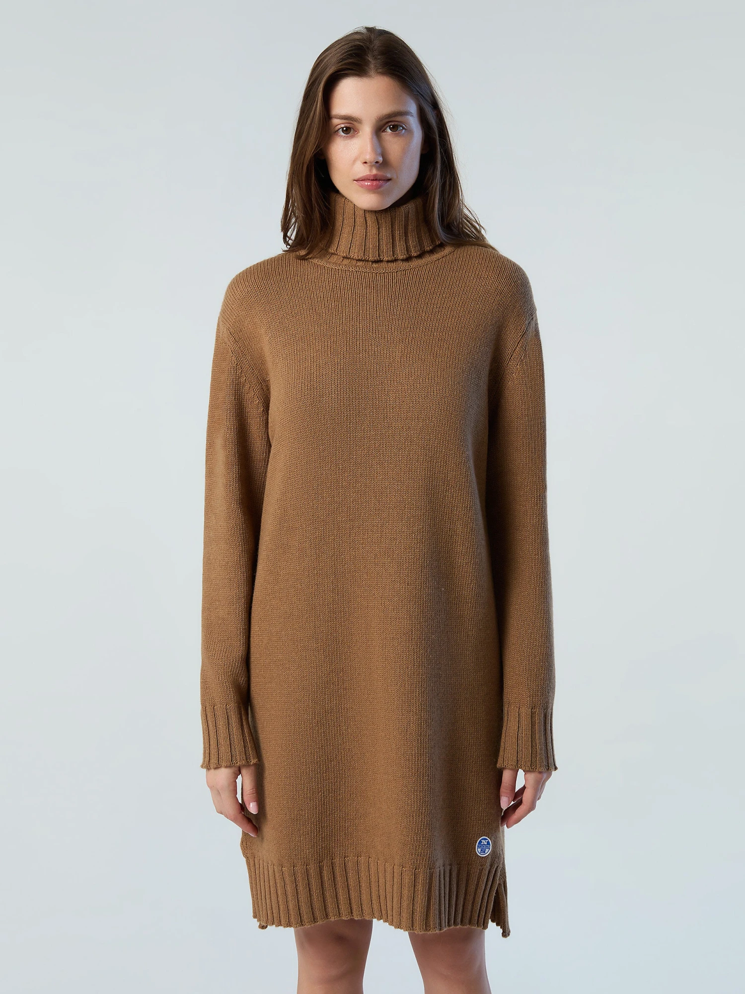 Eco Cashmere Roll-neck Dress 3 Eco Cashmere Roll-neck Dress