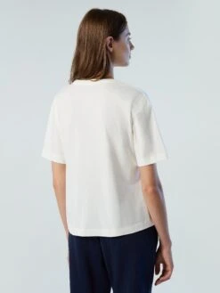 T-shirt With Slogan Prints -North Sails Apparel hi res 096607 0105 msback1