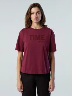 T-shirt With Slogan Prints -North Sails Apparel hi res 096607 0289 msfront1