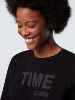 T-shirt With Slogan Prints -North Sails Apparel hi res 096607 0999 det2