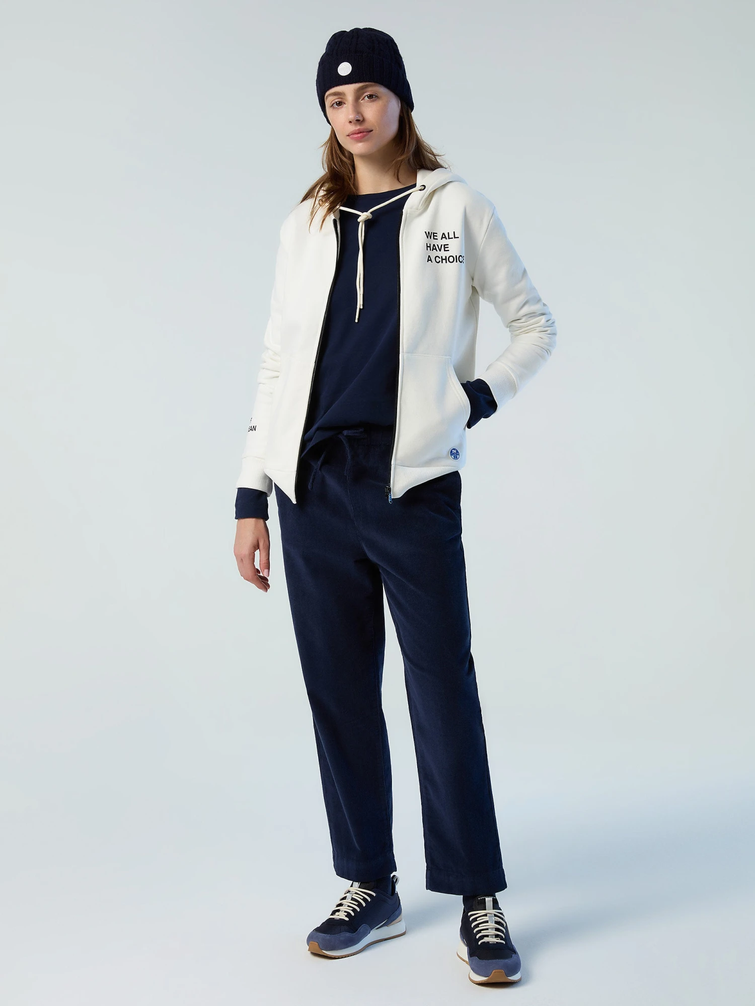 Slogan Zipper-up Hoodie 7 Slogan Zipper-up Hoodie - Image 5