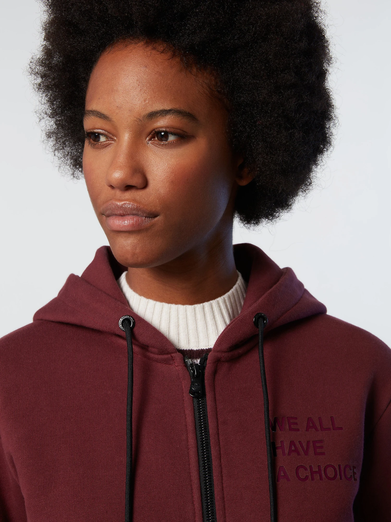 Slogan Zipper-up Hoodie 16 Slogan Zipper-up Hoodie - Image 14