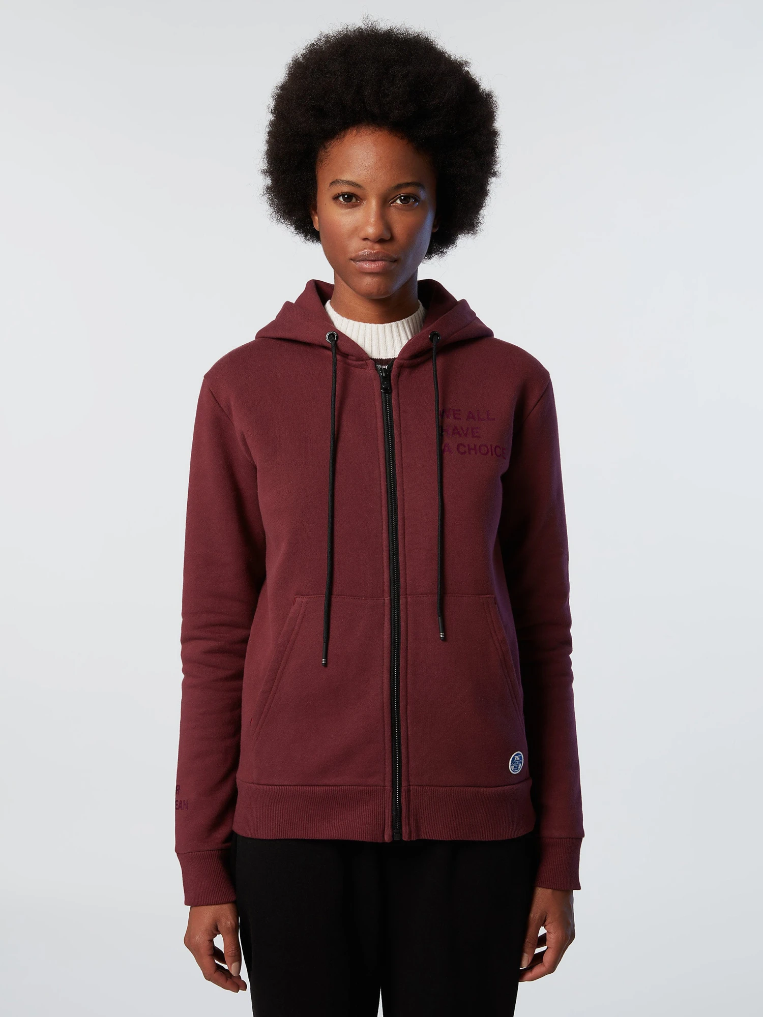 Slogan Zipper-up Hoodie 11 Slogan Zipper-up Hoodie - Image 9