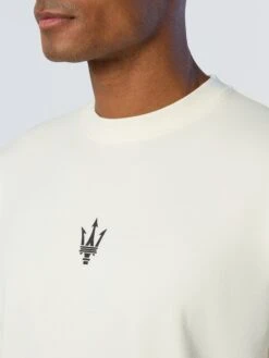 T-shirt With Speeding Trident Print -North Sails Apparel hi res 453015 0106 det2