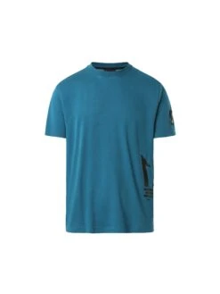 T-shirt With Half Trident Print 20 T-shirt With Half Trident Print -North Sails Apparel hi res 453016 0459 psfront1