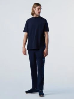 T-shirt With Half Trident Print 30 T-shirt With Half Trident Print -North Sails Apparel hi res 453016 0802 det1