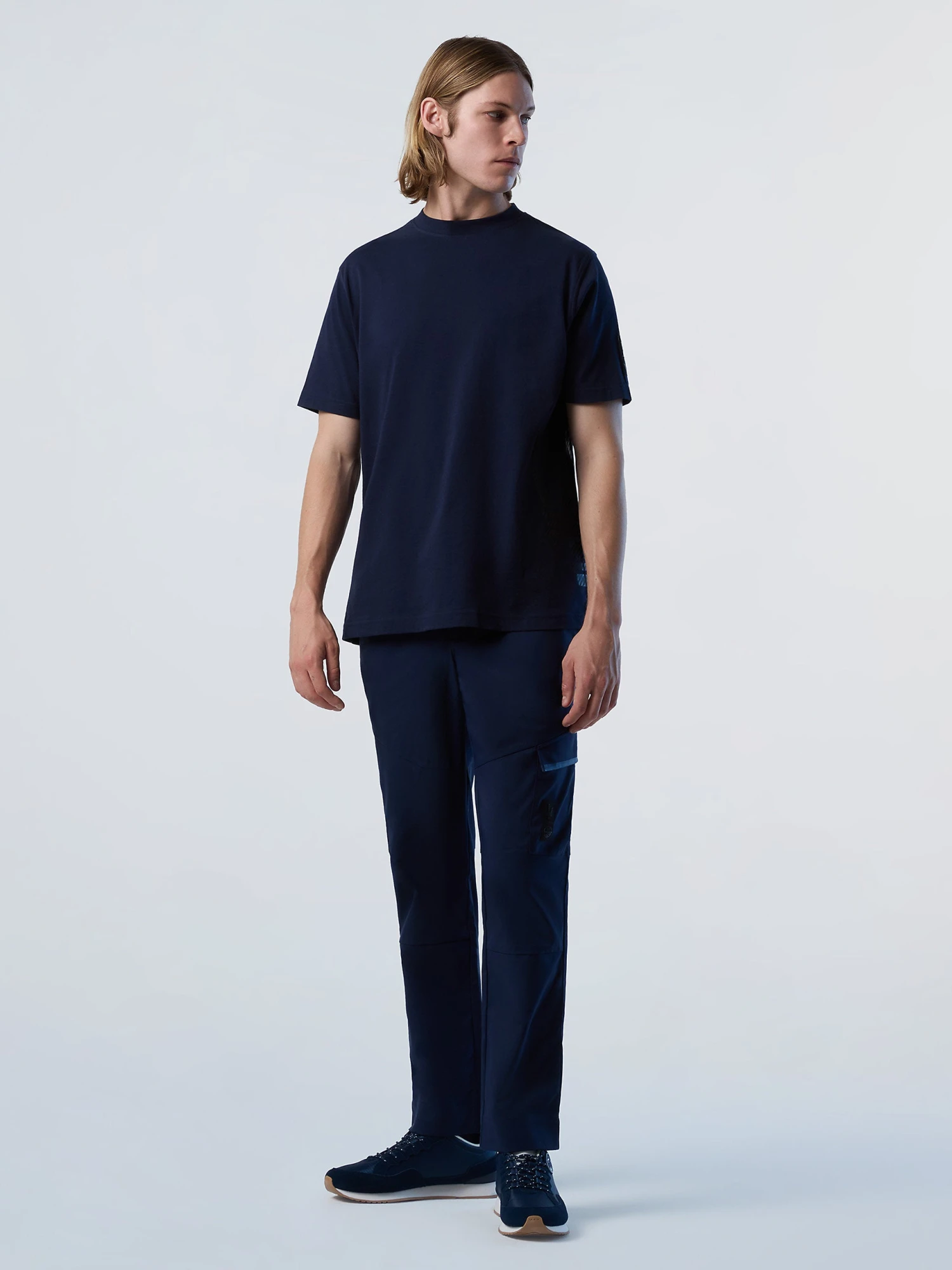 T-shirt With Half Trident Print 15 T-shirt With Half Trident Print - Image 13