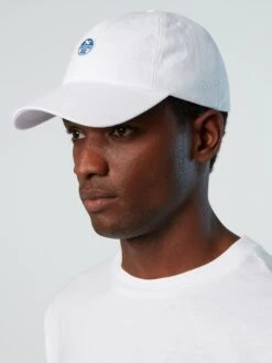 Baseball Cap With Felt Patch