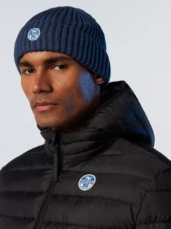 Chunky Ribbed Beanie -North Sails Apparel hi res 623227 0787 msfront1