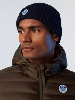 Chunky Ribbed Beanie -North Sails Apparel hi res 623227 0802 msfront1