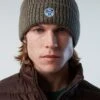 Fleece-lined Ribbed Beanie