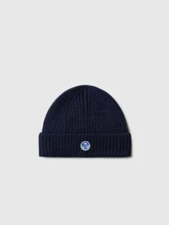 Fleece-lined Ribbed Beanie -North Sails Apparel hi res 623231 0802 psfront1
