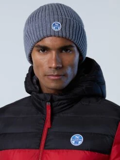 Fleece-lined Ribbed Beanie -North Sails Apparel hi res 623231 0928 msfront1