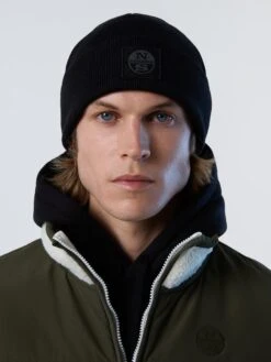 Eco Stretch Cotton Beanie -North Sails Apparel hi res 623248 0999 msfront1