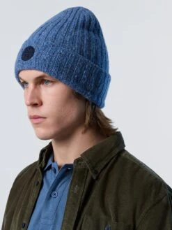 Recycled Wool Beanie 10 Recycled Wool Beanie -North Sails Apparel hi res 623250 0825 msfront2