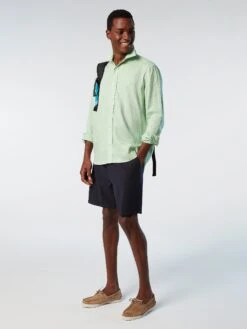 Linen Shirt -North Sails Apparel hi res 664114 0412 det1