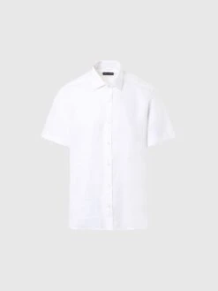 Short-sleeve Linen Shirt -North Sails Apparel hi res 664115 0101 psfront1