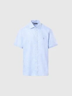 Short-sleeve Linen Shirt -North Sails Apparel hi res 664115 0757 psfront1