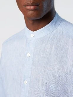Mandarin Collar Shirt 31 Mandarin Collar Shirt -North Sails Apparel hi res 664116 0757 det2