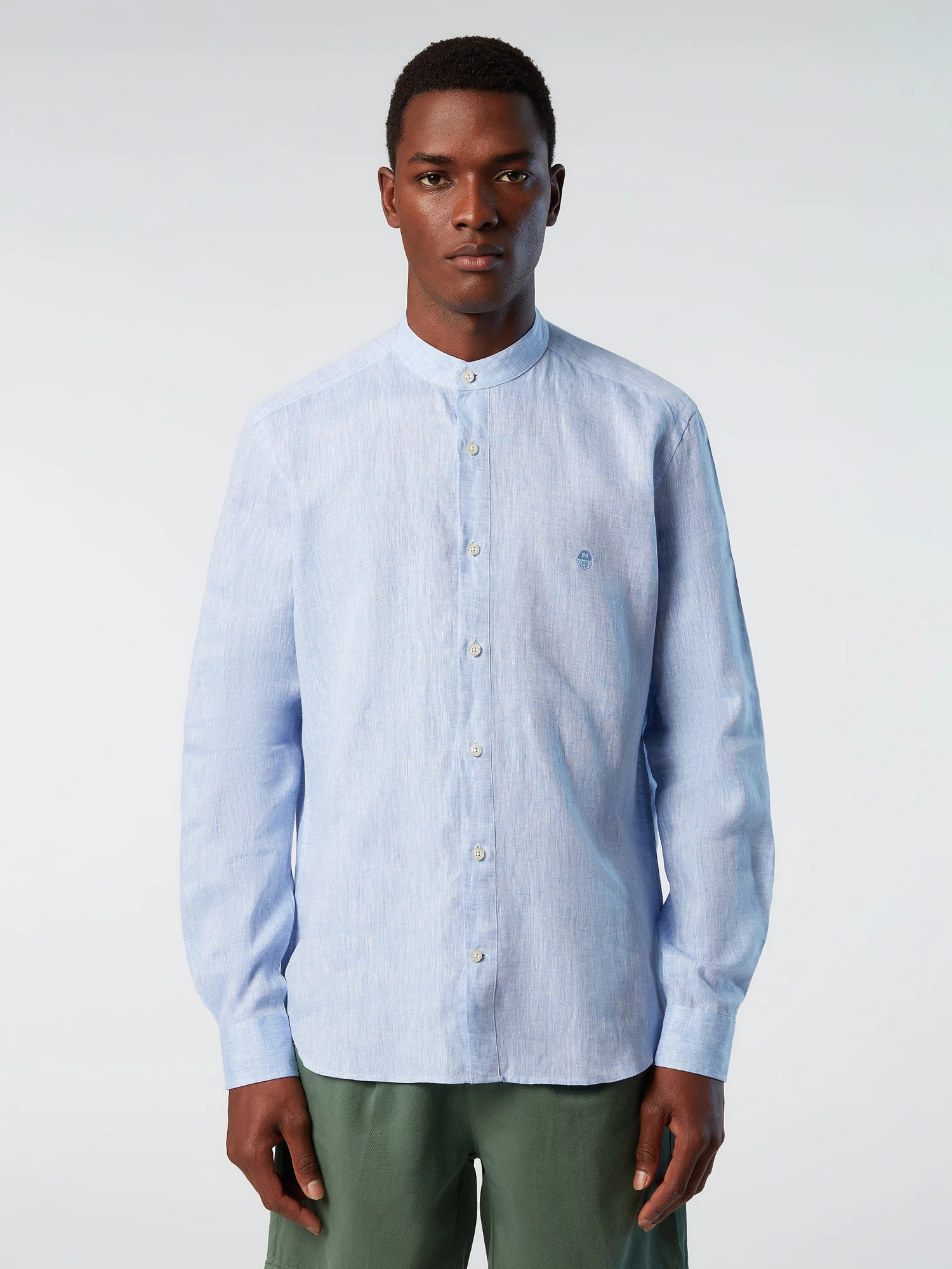 Mandarin Collar Shirt 9 Mandarin Collar Shirt - Image 7