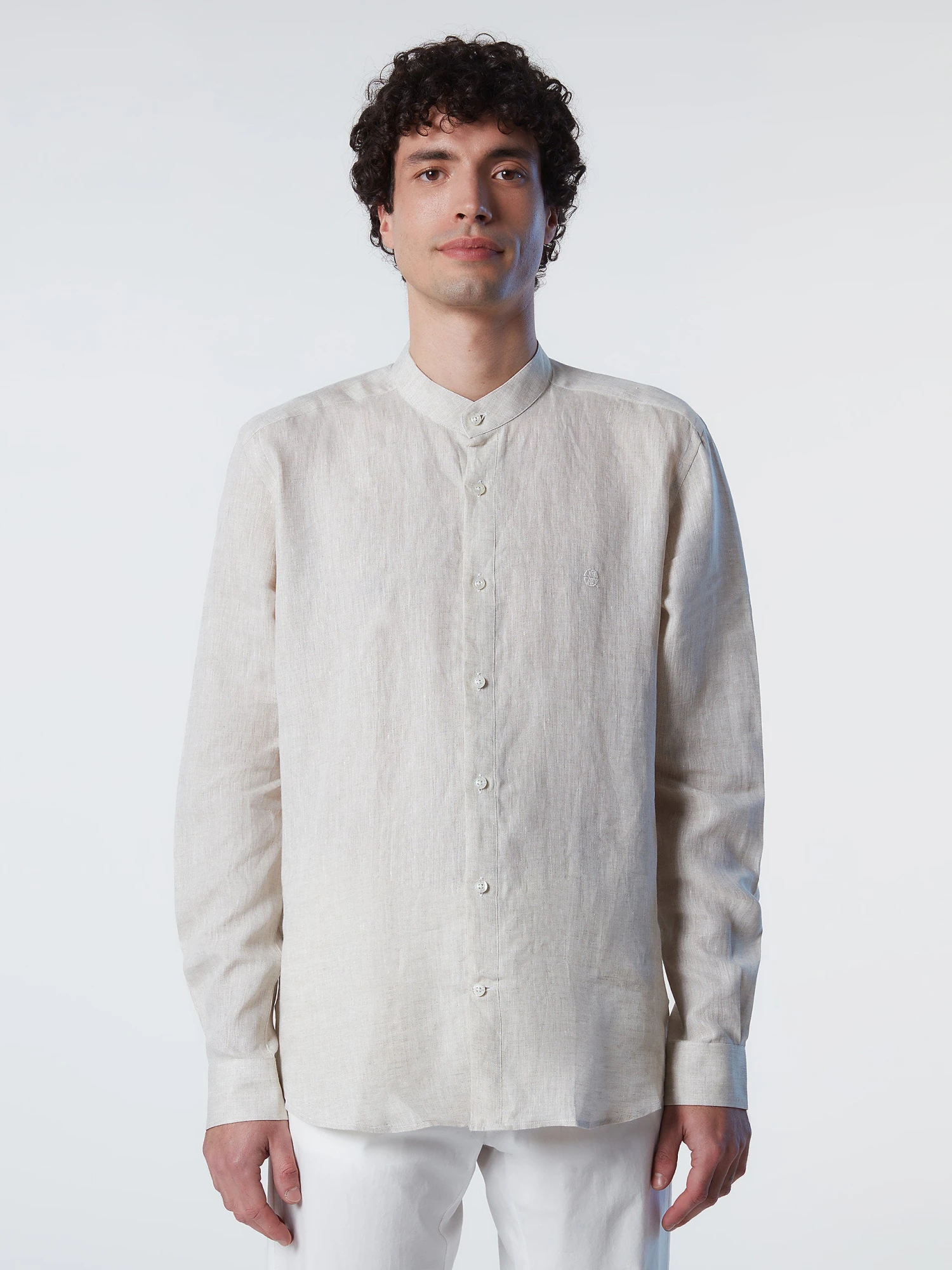 Mandarin Collar Shirt 3 Mandarin Collar Shirt