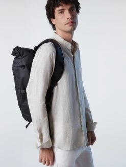 Mandarin Collar Shirt 21 Mandarin Collar Shirt -North Sails Apparel hi res 664116 0910 msfront2