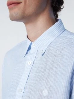 Striped Linen Shirt -North Sails Apparel hi res 664122 C001 det2