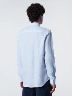 Striped Linen Shirt -North Sails Apparel hi res 664122 C001 msback1